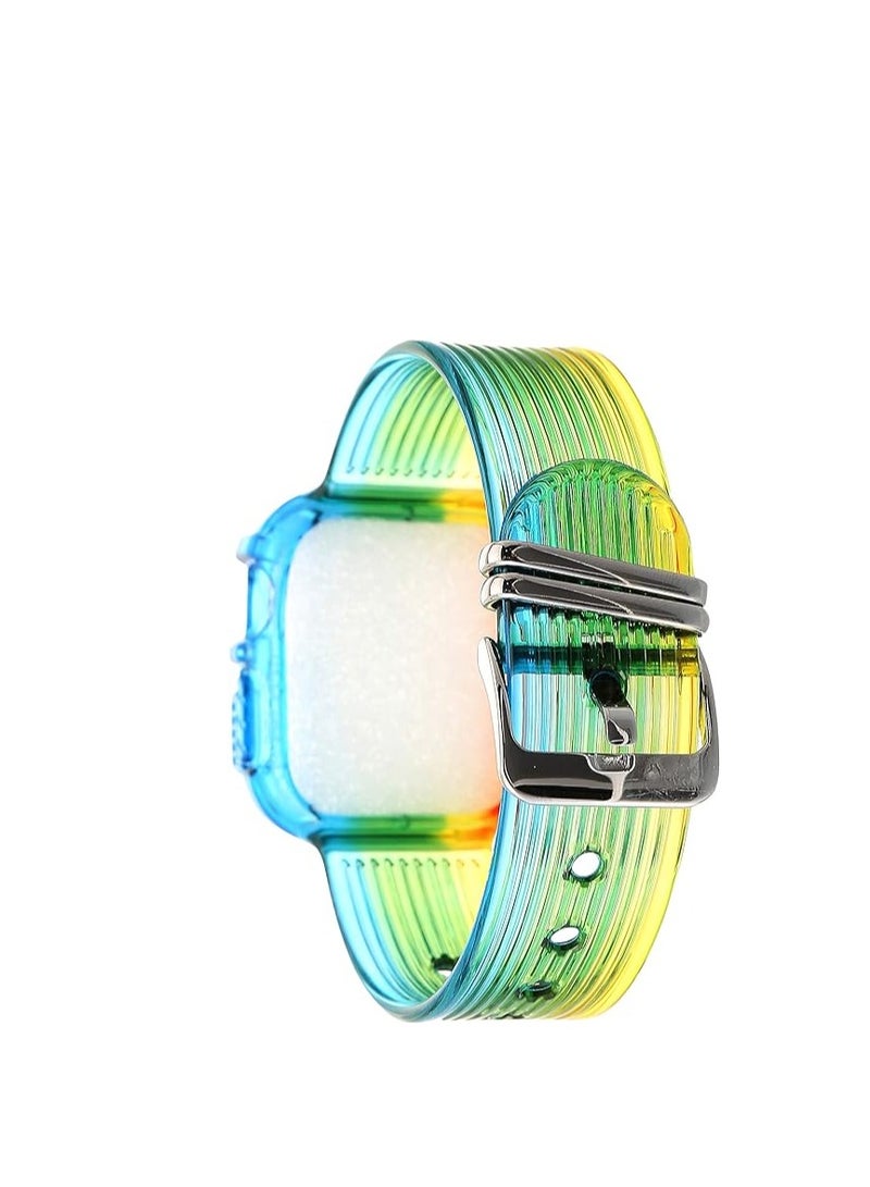 Ahastyle Rainbow TPU Watchband for Apple Watch 42/44mm - Image 2