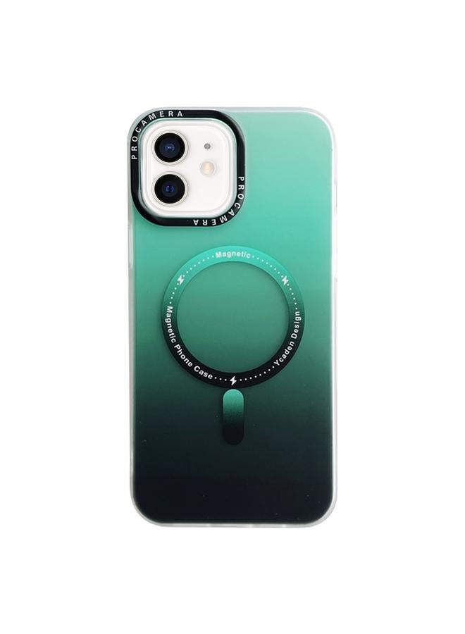 Zaboon Case For iPhone 12 mini Gradient IMD PC Hybrid TPU MagSafe Phone Case - Image 1