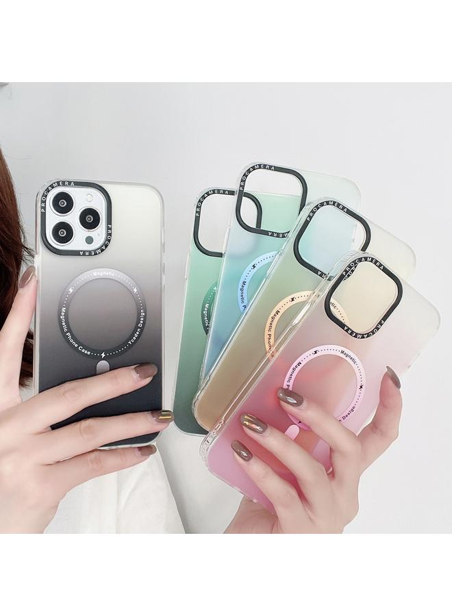 Zaboon Case For iPhone 12 mini Gradient IMD PC Hybrid TPU MagSafe Phone Case - Image 5