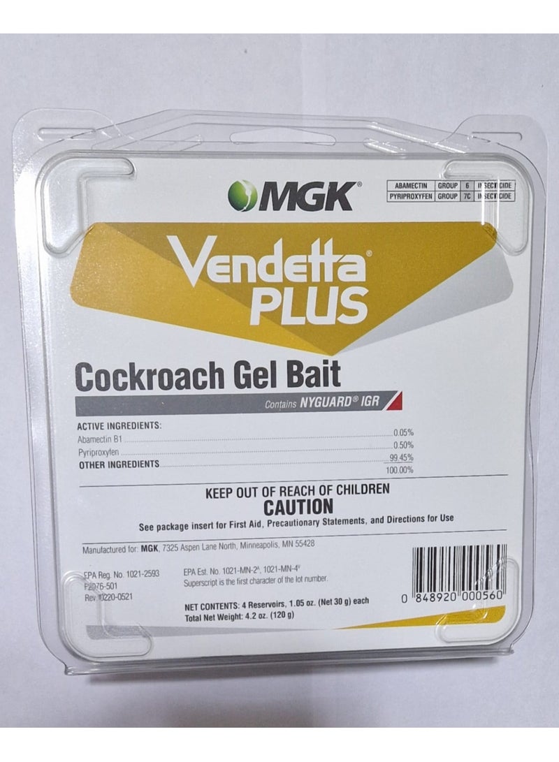 Vendetta Plus Cockroach gel 4 tubes 4x30g - Image 2