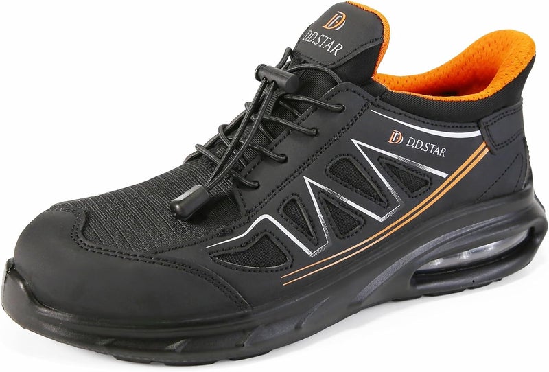 D.D.Star Steel Toe Safety for Men Lightweight Work Sneaker Comfortable Puncture Proof And Fashion For Work. - Image 1