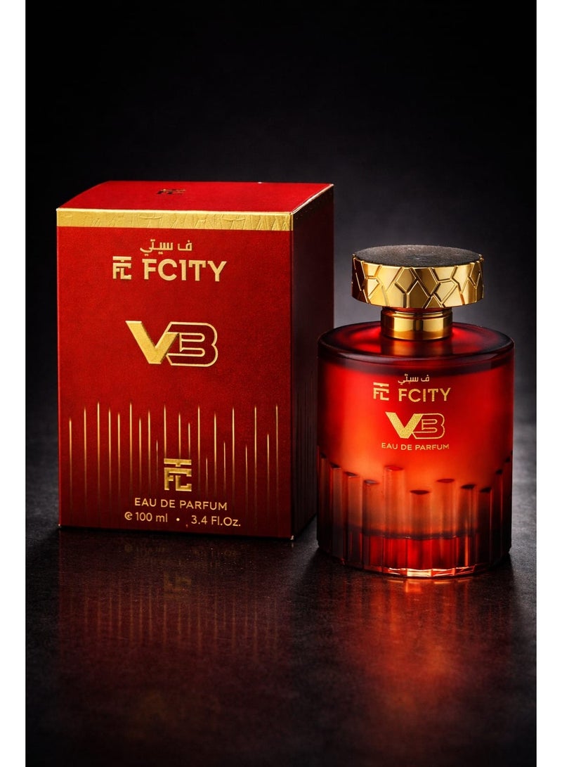 اف ستي لتجارة عطر FCITY V3 Eau De Parfum - عطر الحمضيات المنعش للرجال والنساء - عطر يومي طويل الأمد - 100 مل - Image 1