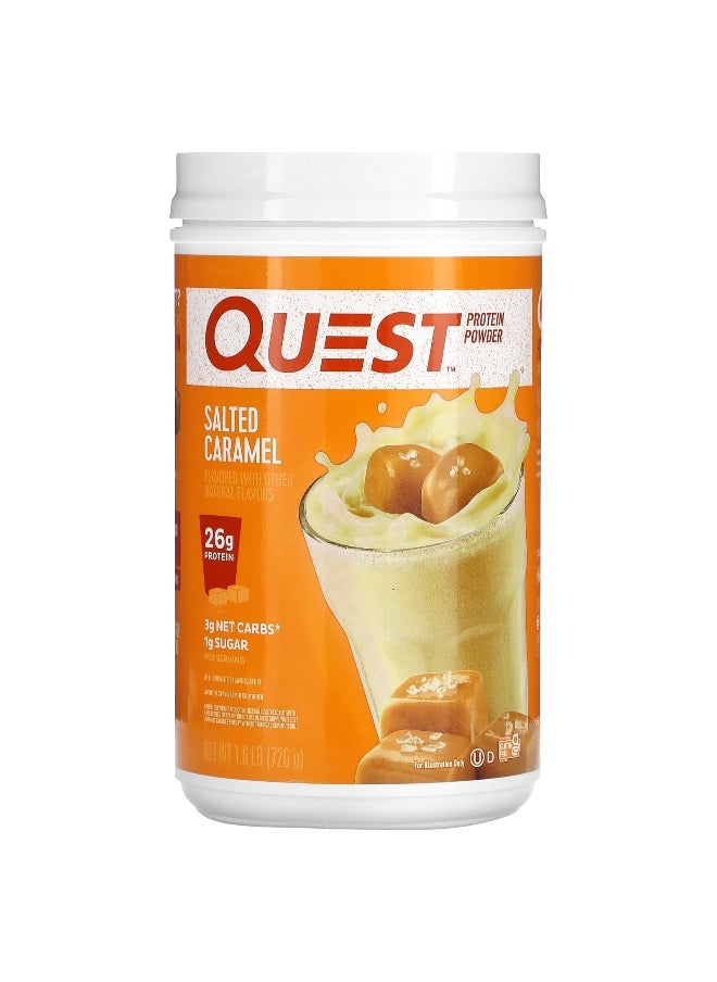 QUEST NUTRITION Quest Nutrition, Protein Powder, Salted Caramel, 1.6 lb (726 g)  - Image 1