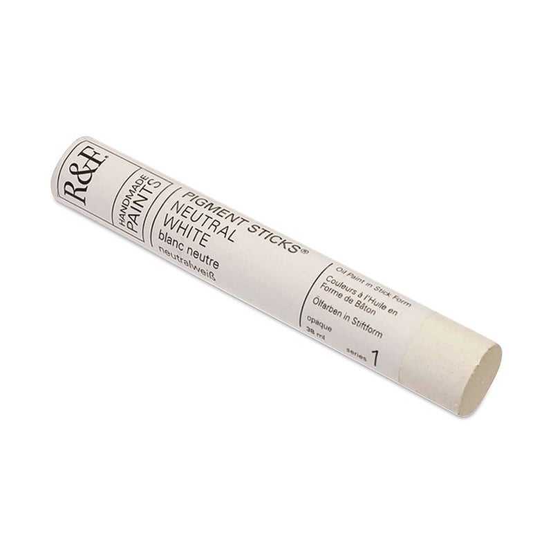 R&F Handmade Paints - Professional Oil Pigment Stick, Neutral White, 38 ml - Image 4