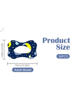 TFIXOL 30 Pieces Adult Sleep Patch Gentle Mouth Band Reduces Mouth Breathing Improves Nighttime Sleep and Provides Immediate Snoring Relief 75x48mm  - Image 4