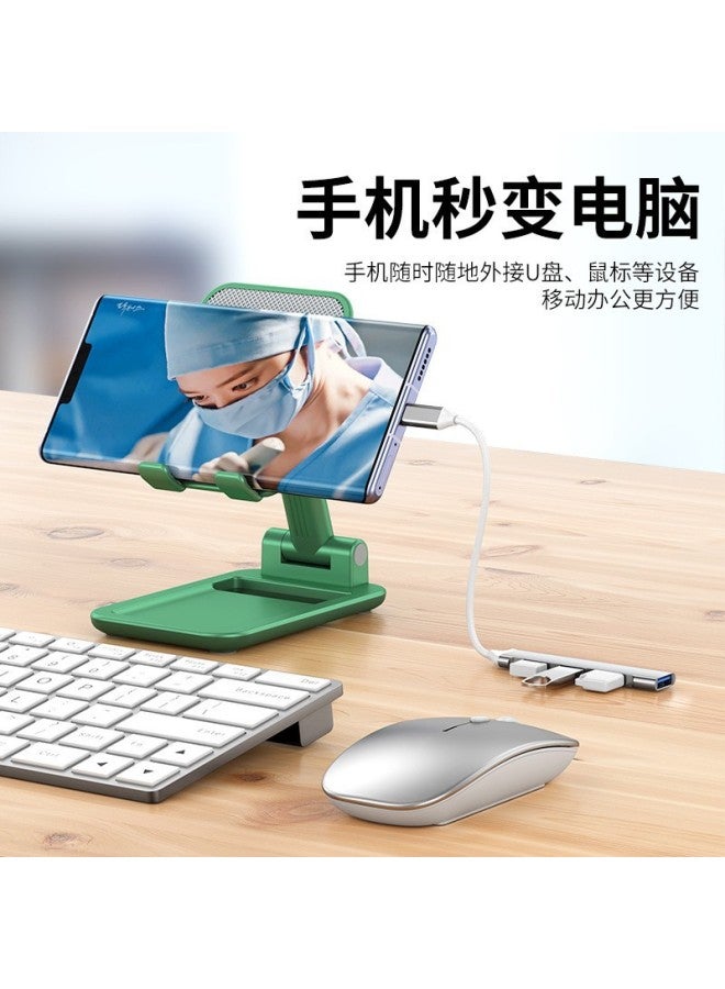 Neutral Usbtypec Hub Splitter Expansion Dock 4 In 1otg Hub Adapter Adapter U Disk - Image 2