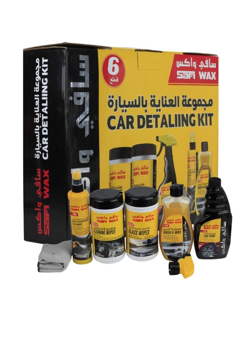 Safi WAX Professional 6 Pcs Car Detailing Kit  - Image 1