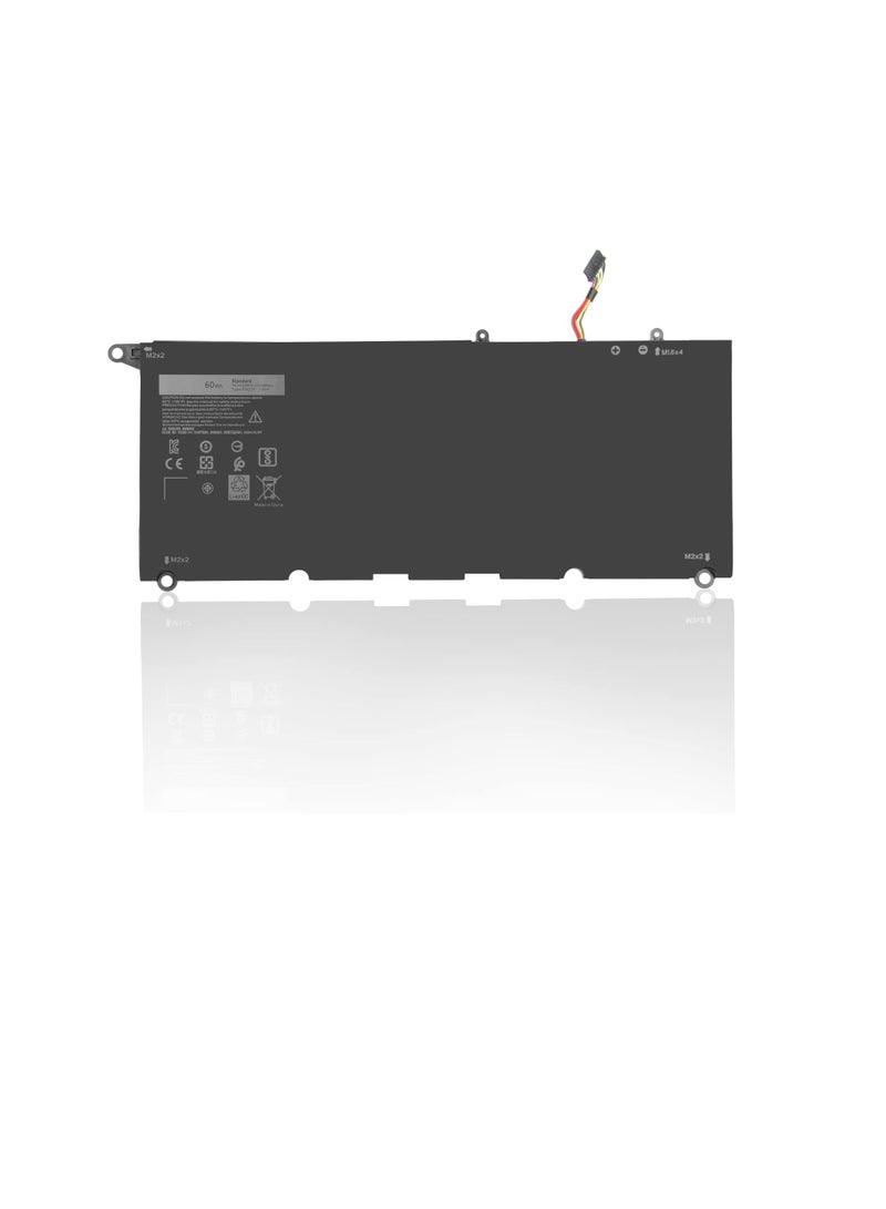 Terabyte بطارية بديلة PW23Y لجهاز Dell XPS 13 9360 13-9360-D1605G 13-9360-D1605T 13-9360-D1509 XPS 13-9360-D1505G 13-9360-D1609G 13-9360-D1609G 13-9393 600-D1 609 13-9360-D1705G RNP72 0RNP72 TP1GT 0TP1GT 7.6V - Image 1