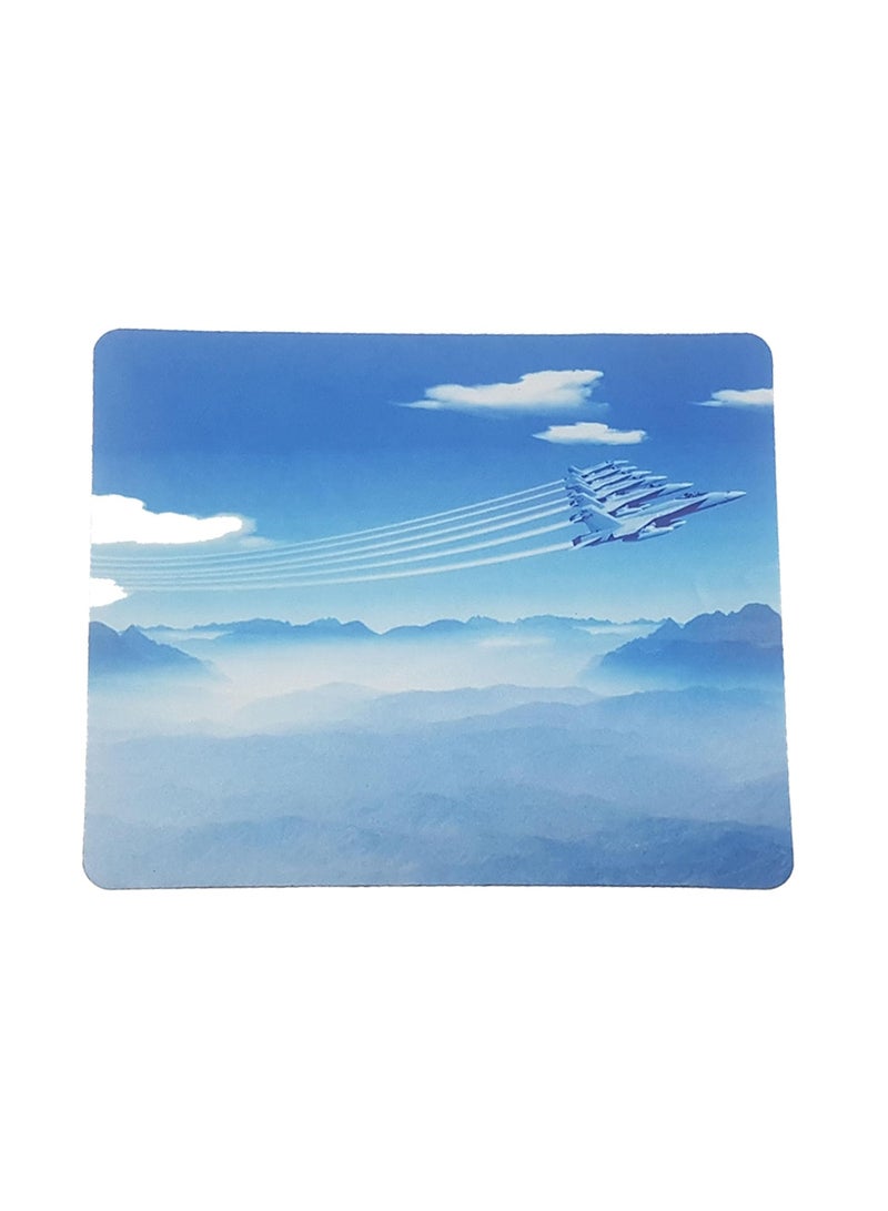 Egywolf Rubber Gaming Mouse Pad with Silky Glide, Military Design, 25 x 20 cm