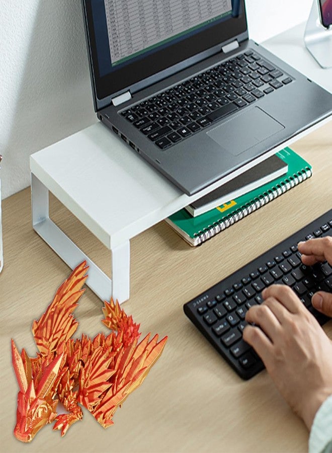 DBlosp 3D Printed Dragon with Wings, 3D Dragon 5.5" Articulated Winged Dragon for Home Office Decor Executive Desk Toys - Image 2