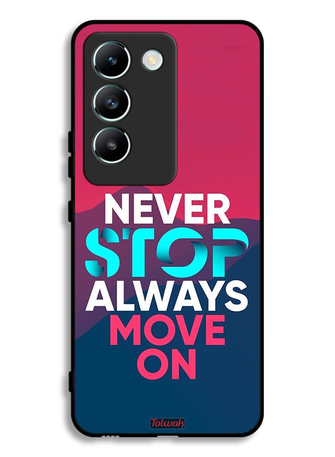 Tolwak غطاء حماية Vivo V30 Lite 4G لا تتوقف أبدًا دائمًا استمر في التحرك - Image 1