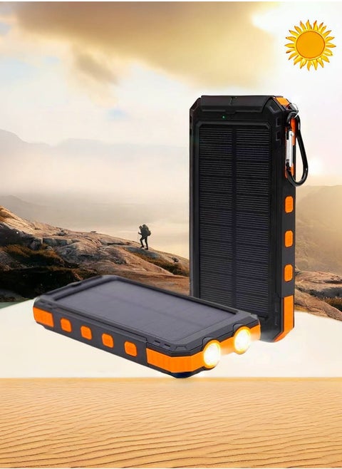 بنك طاقة محمول P22.5W 20000mAh بنك طاقة شمسية متين مقاوم للماء مع وظيفة البوصلة