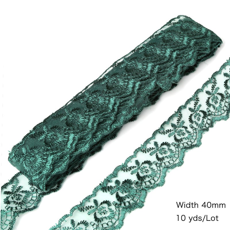 Factory wholesale color embroidery lace decoration clothing accessories accessories diy hand woven material accessories Grey - Image 5
