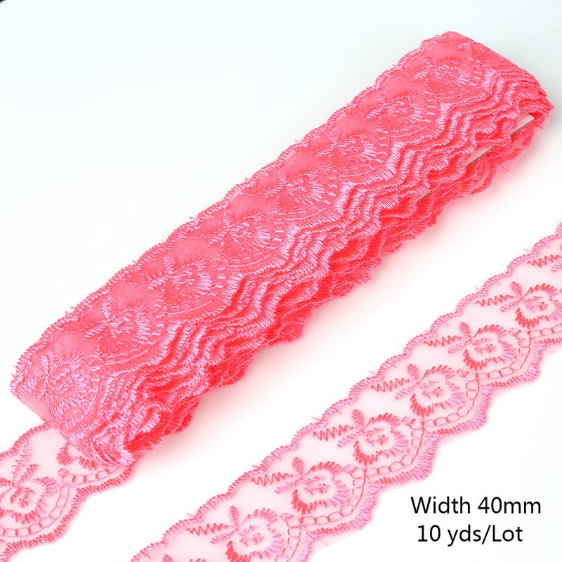 Factory wholesale color embroidery lace decoration clothing accessories accessories diy hand woven material accessories Grey - Image 4