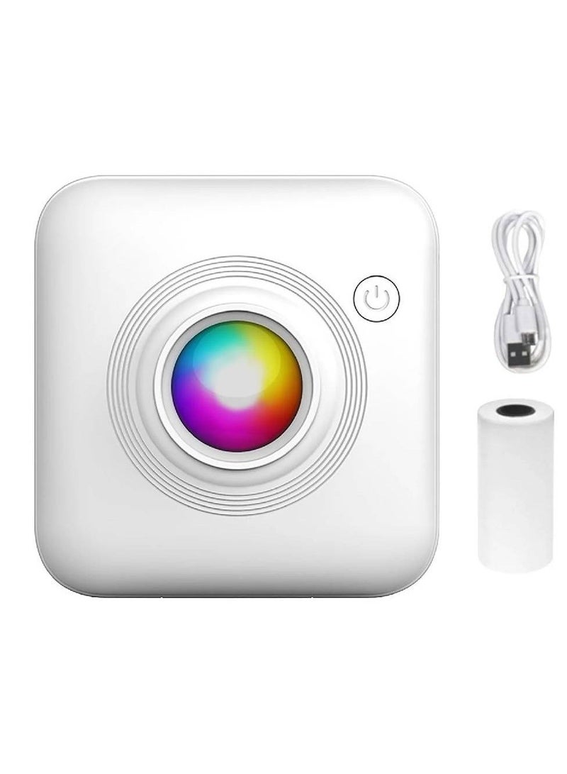 Mini Portable Thermal Printer for Pictures & Journals   Bluetooth Wireless Printer for Phone & Tablet - Image 1