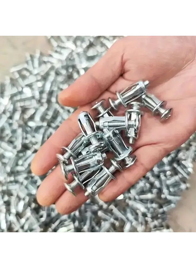10 Pcs Petal Expansion Nuts And Screws M6x25 Czech Hollow Nuts - Image 2