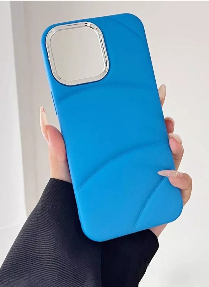 Case for iPhone 11 Pro Electroplating Liquid Down Jacket TPU Phone Case  - Image 1