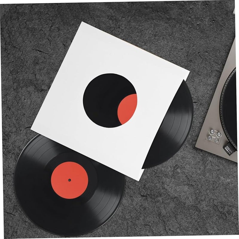 PRETYZOOM 20 Pack Standard Record Sleeves Storage Bags with Air Circulation - Image 4