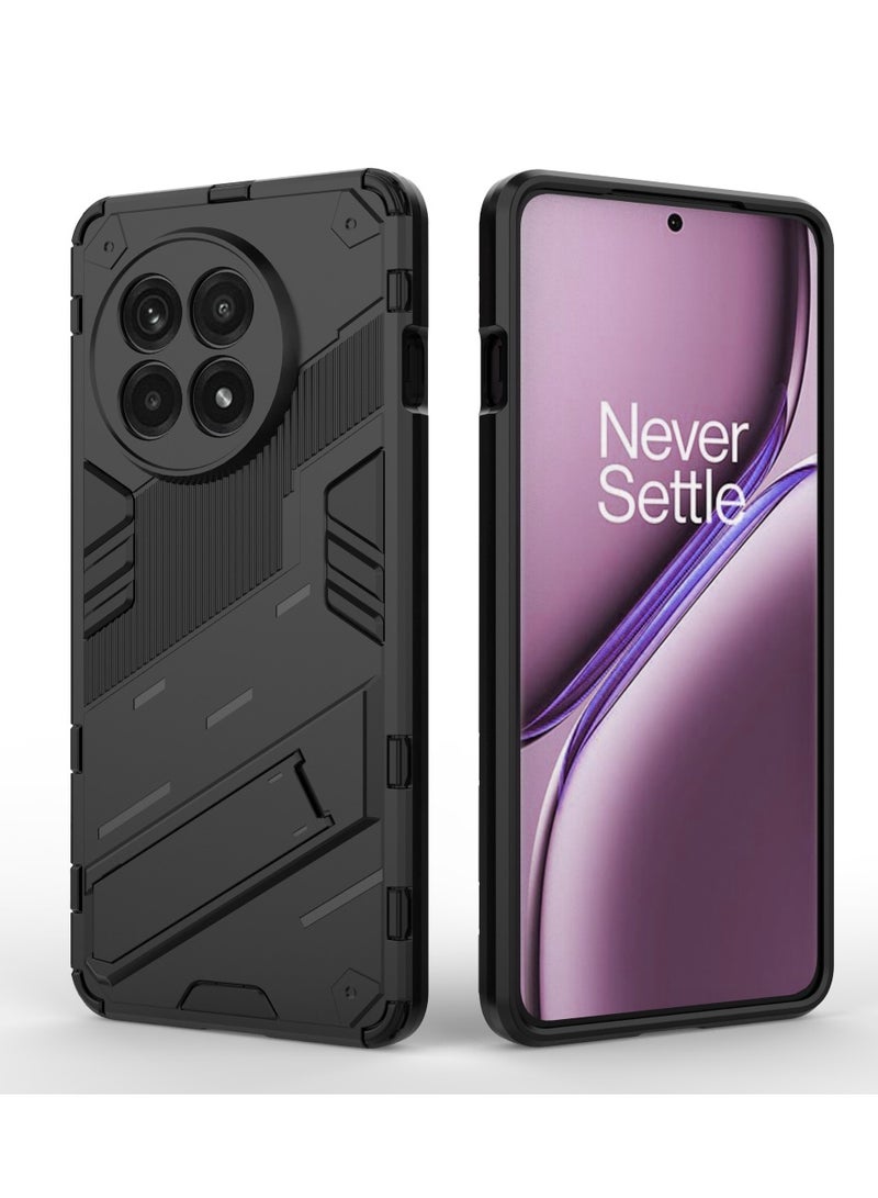 Case For OnePlus Ace 5 5G / OnePlus Ace 5 Pro 5G ,- Ultra Premium Quality Kickstand Cover - Heavy Duty Armor Shockproof Case Slip-Resistant - Anti-Scratch Protective Cover - Black  - Image 1
