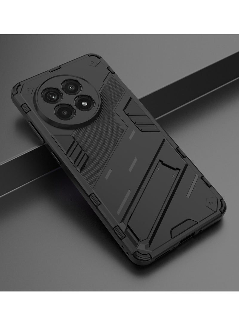 Case For OnePlus Ace 5 5G / OnePlus Ace 5 Pro 5G ,- Ultra Premium Quality Kickstand Cover - Heavy Duty Armor Shockproof Case Slip-Resistant - Anti-Scratch Protective Cover - Black  - Image 2