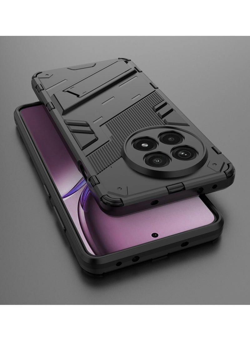 Case For OnePlus Ace 5 5G / OnePlus Ace 5 Pro 5G ,- Ultra Premium Quality Kickstand Cover - Heavy Duty Armor Shockproof Case Slip-Resistant - Anti-Scratch Protective Cover - Black  - Image 5