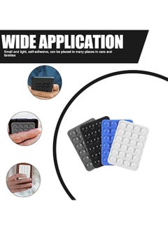 Generic 8 Pcs 4 Color Adhesive Silicone Suction Phone Case, Multipurpose Non Slip Phone Suction Cup, Universal Phone Sticky Grip, Suitable for Mirror Bathroom Home Kitchen  - Image 5