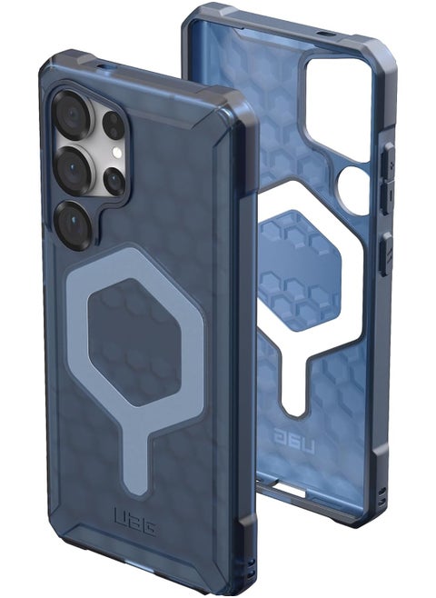 UAG Essential Armor MagSafe for Samsung Galaxy S25 ULTRA Case Cover [15 Feet Drop tested] - Cloud Blue