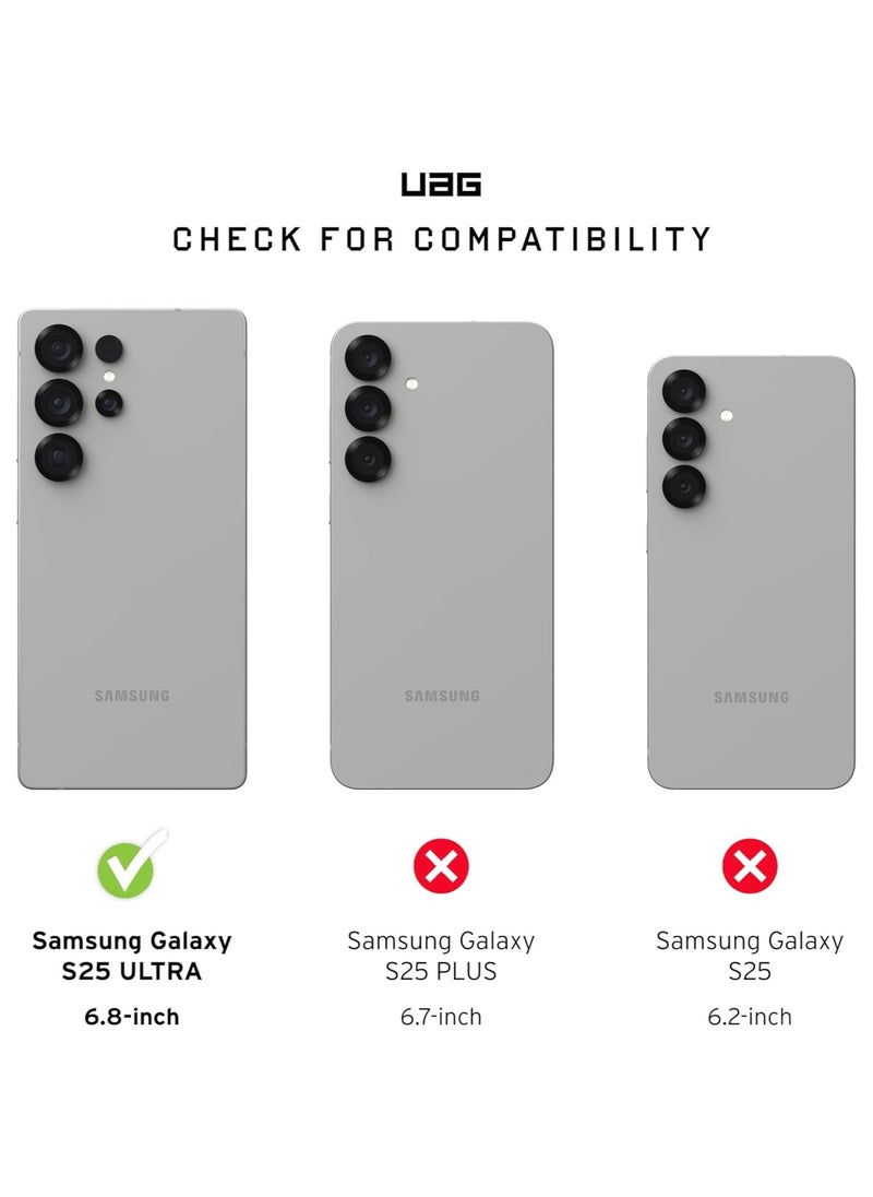 Urban Armor Gear - UAG Essential Armor MagSafe for Samsung Galaxy S25 ULTRA Case Cover [15 Feet Drop tested] - Cloud Blue - Image 1