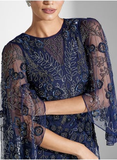 Frock and Frill Embellished Maxi Dress  - Image 3