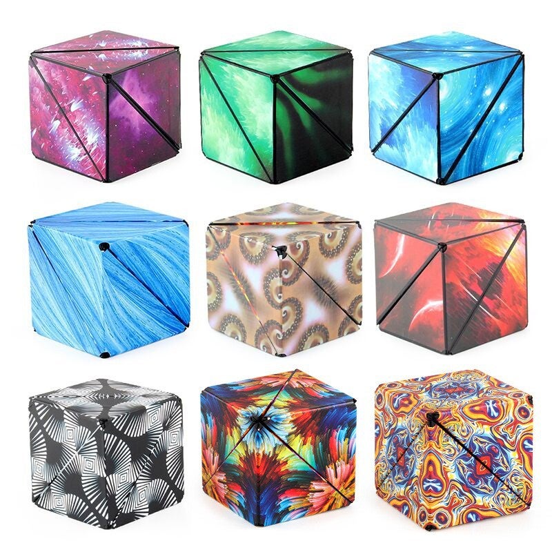 Children'S Toys 3D Three-Dimensional Changeable Magnetic Geometric Rubik'S Cube Magnetic Three-Dimensional Infinite Flip Rubik'S Cube Toys -Selling - Image 5