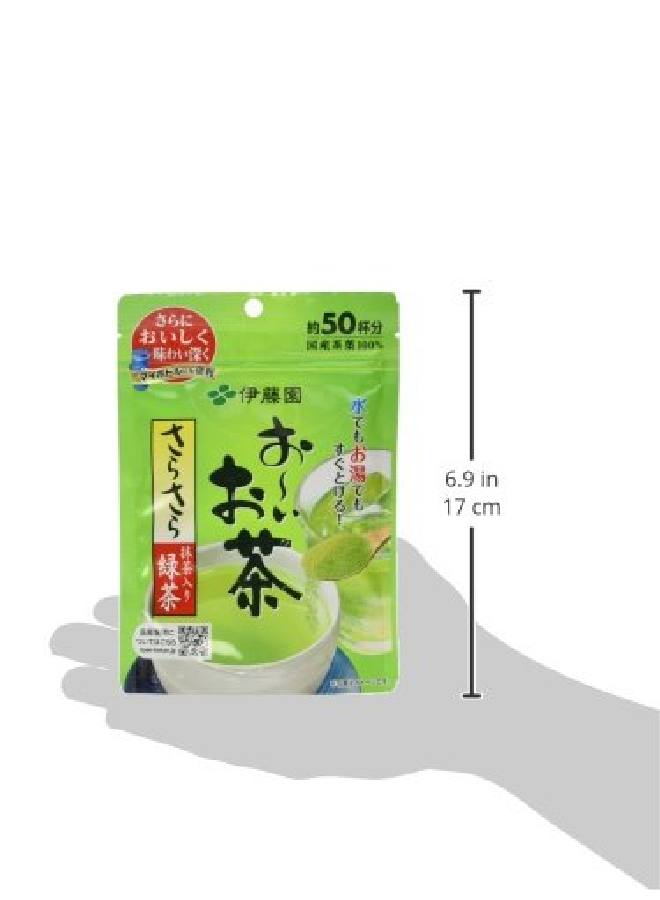 Ito En Itoen Oi Instant Green Tea Powder With Matcha From Japan 40G (50 Cups) - Image 4
