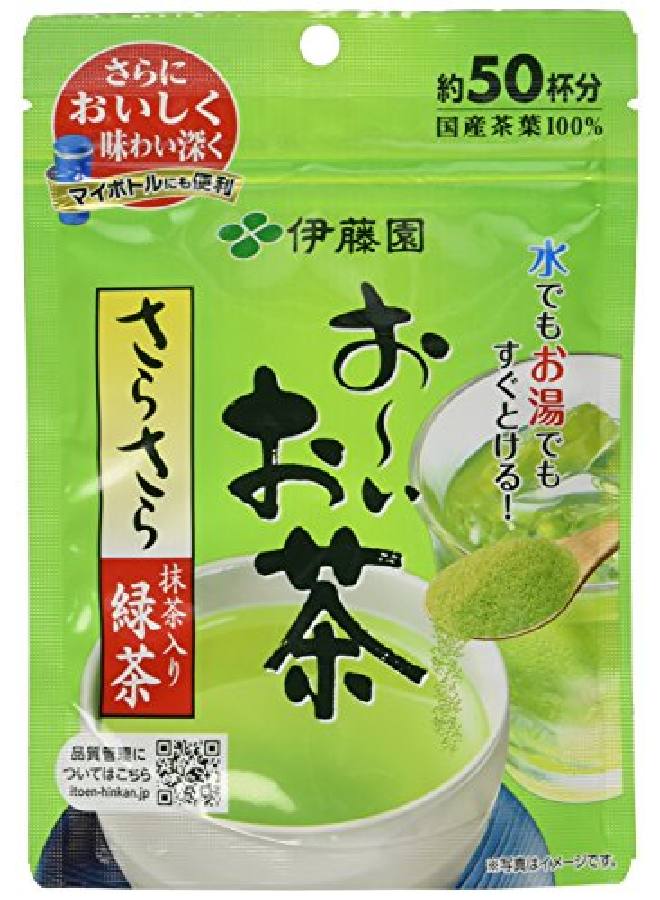 Ito En Itoen Oi Instant Green Tea Powder With Matcha From Japan 40G (50 Cups) - Image 1