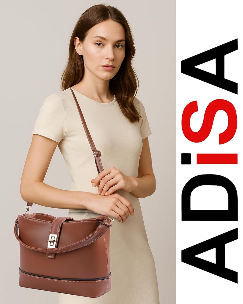 ADISA Women's Girls Bucket Cross Body Bag with Sling (SL5139) - Image 5