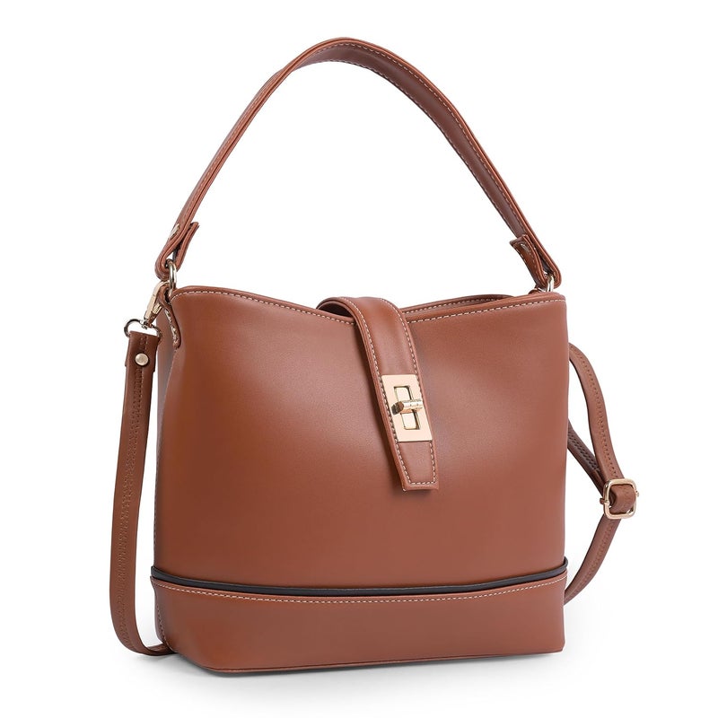 ADISA Women's Girls Bucket Cross Body Bag with Sling (SL5139) - Image 1