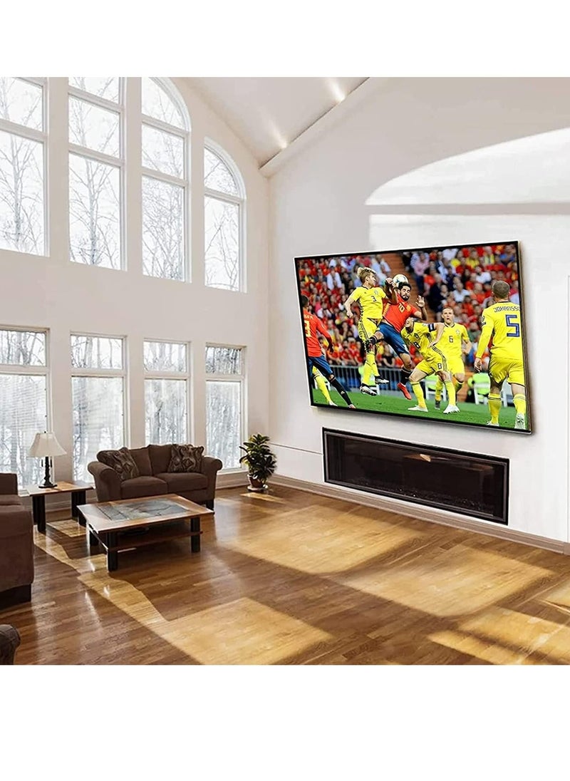 Generic 26" - 75" Fixed TV Wall Mount Bracket, Universal Tilt TV Heavy Duty Wall Mount Adjustable TV Stand for LED LCD OLED Plasma TV with Super Strong 50kg Weight Capacity VESA up to 700 x 400  - Image 2