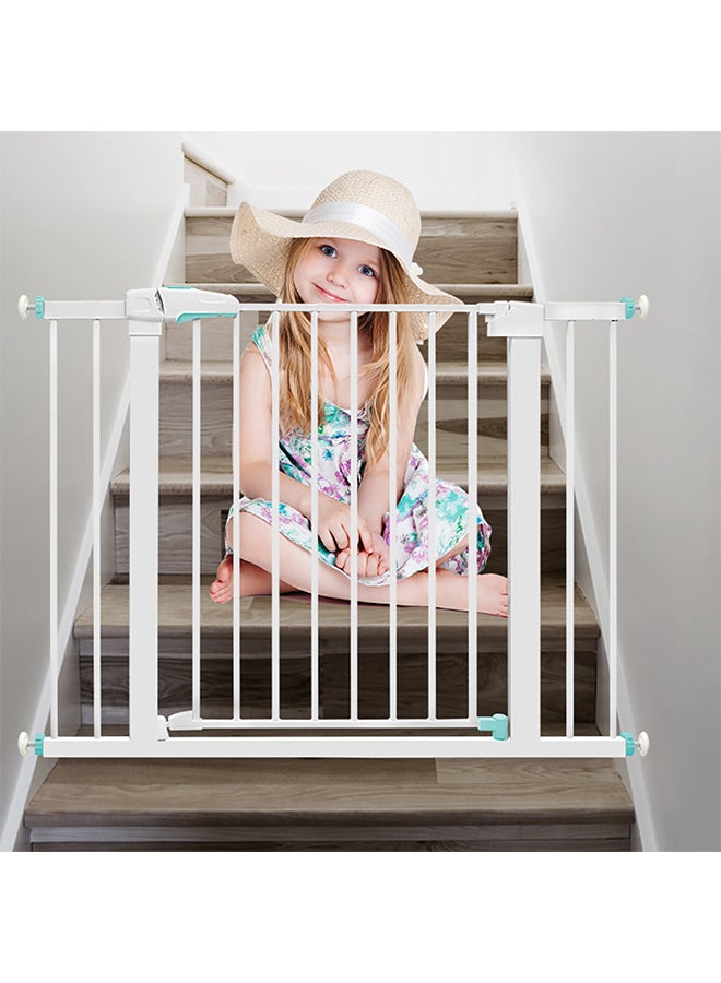 Kidle Stairway Guardrail Child Safety Gate For Your Little Ones Safety-Size 75x82 cm - Image 5