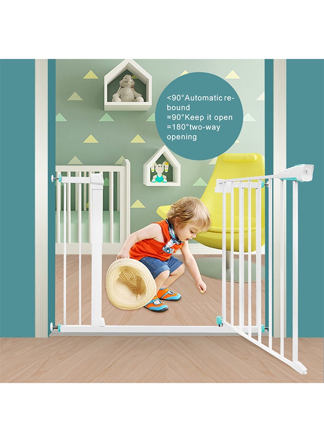 Kidle Stairway Guardrail Child Safety Gate For Your Little Ones Safety-Size 75x82 cm - Image 3