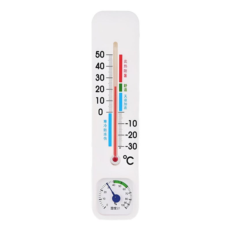 Wall Thermometer - Home room temperature gauge for bathroom, living room and children's room thermometer - Image 1