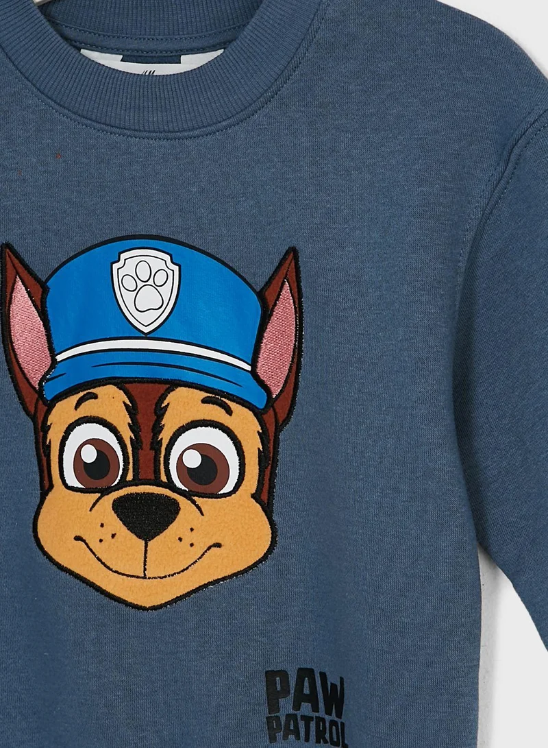 H&M Kids Graphic Print Sweatshirt