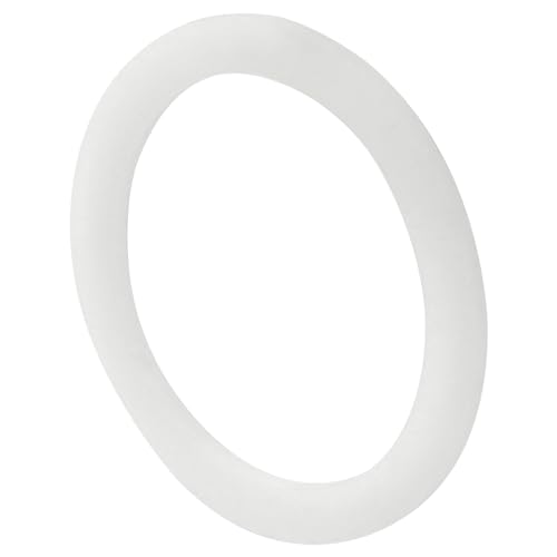 Coufce 8 PCS 1.9 Inch Silicone Sealing Rings Gaskets, White Spare Silicone Replacement Gasket, Food Grade Rubber Seals for Glass Jars Lids (External Dia 2.5 Inch) - Image 3