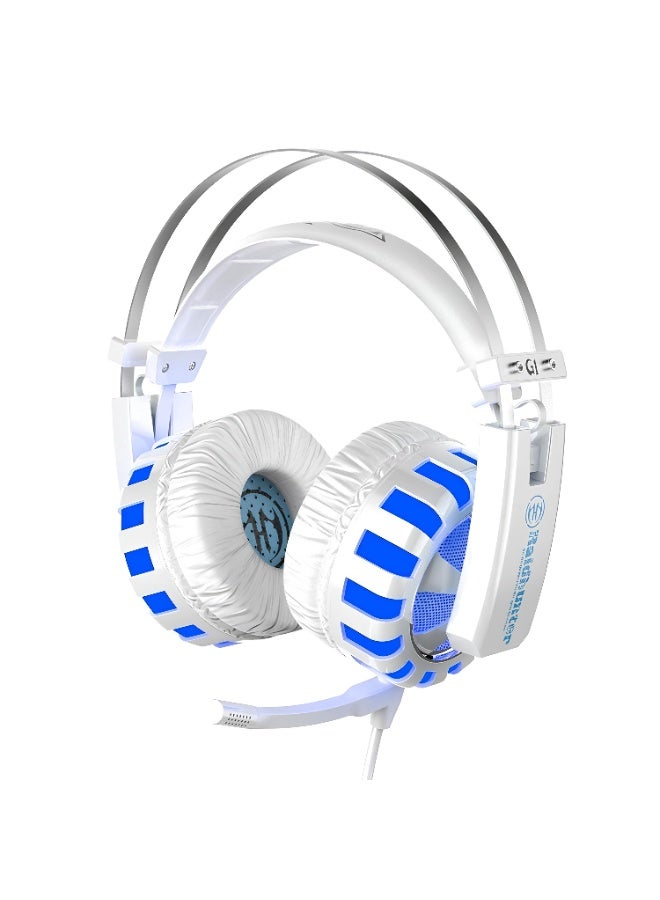 هيرالي Hiraly G10 Wired Professional Gaming Headset Led Lighting Vibrations high-sensitivity M