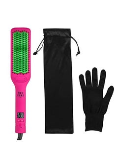 BED HEAD Smooth Operator Straightening Styling Brush ; Detangle And Straighten Hair (41/2 In)  - Image 2