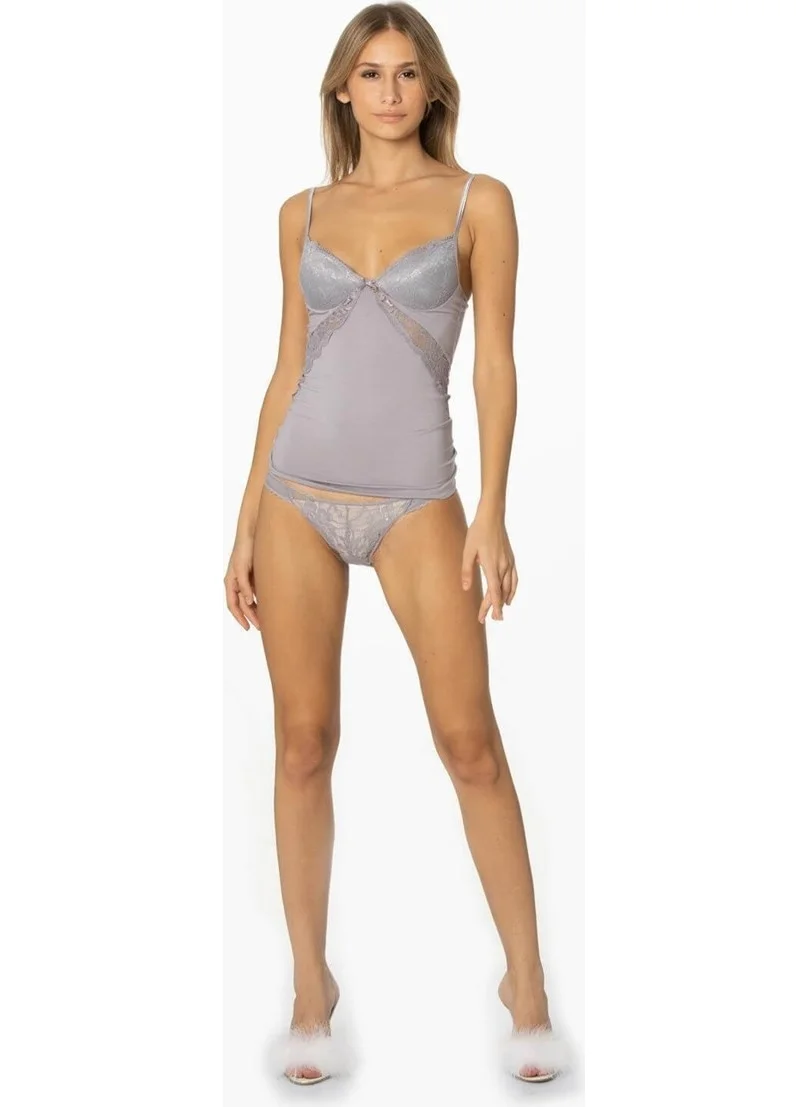 بيير كاردان 356 Camisole Set - Royal