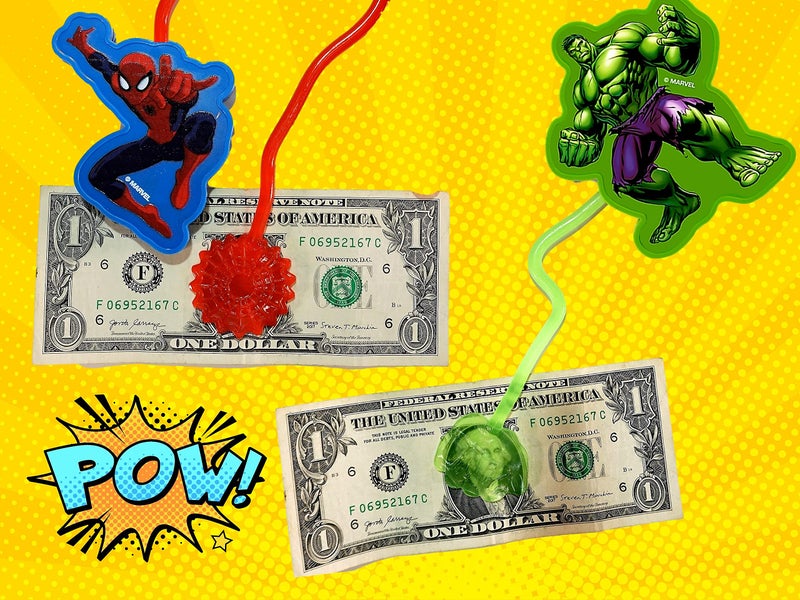 JA-RU Marvel Spiderman & Hulk Sticky Hands Stretchy Snap Toys (2 Packs Assorted) Superheroes Stretchy Hands Birthday Toy Supplies for Kids  Pinata Filler  Bulk Toys.AB-6809-2 - Image 3