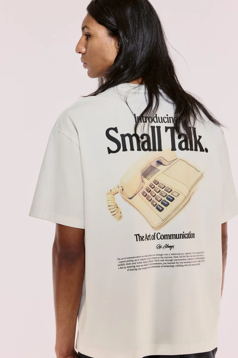 H&M Relaxed Fit Cotton T-shirt