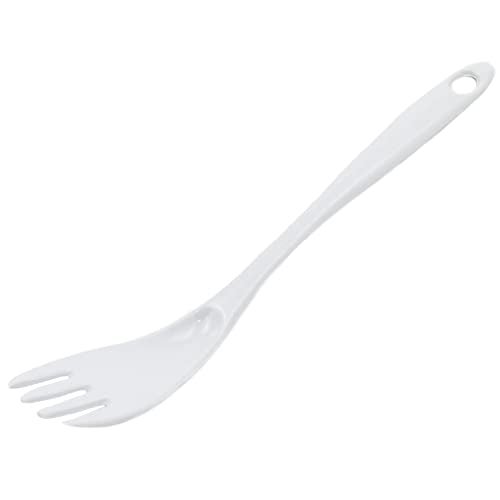 Chef Craft Basic Melamine Meat Fork, 12 inch, White - Image 1