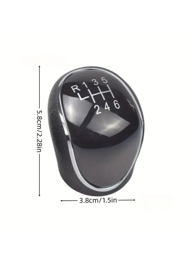 مقبض ناقل الحركة الأسود بـ 6 سرعات لهيونداي IX35 2012-2016 بتصميم مريح وتركيب مباشر كبديل - Image 2