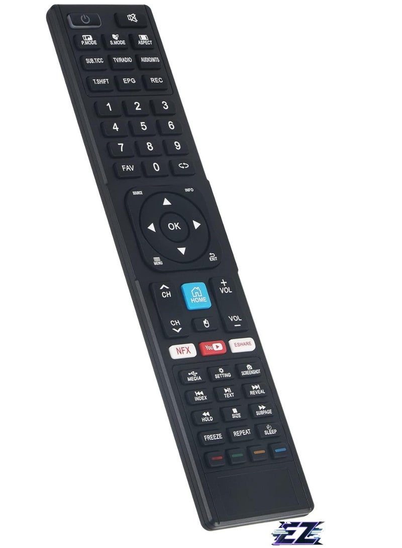 ELTRAZONE Replacement Remote Control RM-C3401 Fit for JVC 4K UHD Smart LED TV LT-55N775A LT-55N685A LT-65N785A LT55N775A LT55N685A LT65N785A with battery - Image 2