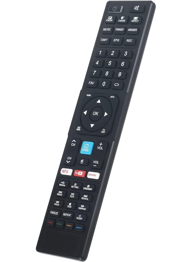 ELTRAZONE Replacement Remote Control RM-C3401 Fit for JVC 4K UHD Smart LED TV LT-55N775A LT-55N685A LT-65N785A LT55N775A LT55N685A LT65N785A with battery - Image 3