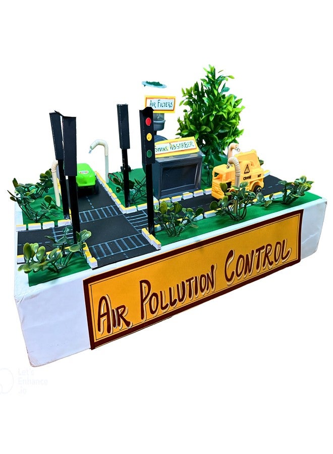 KOMODO CRAFT Air Pollution Control Model DIY Kit for Students | Working Science Project | Air Pollution | School Exhibition & Science Fair Model | Educational Toy for Kids 10+ - Image 4